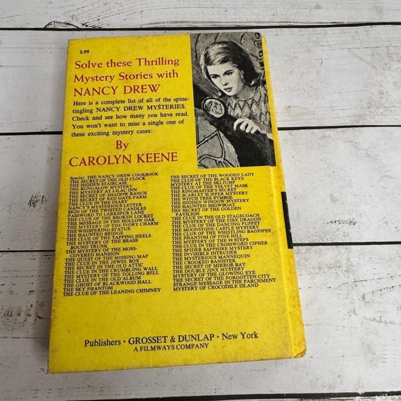 The Clue in the Diary Carolyn Keene 1962 Revised Edition Nancy Drew Mystery - Picture 2 of 10